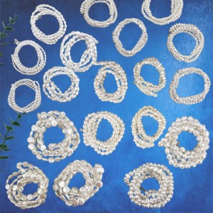 비즈팡 [BP-1-00]아크릴진주바로크 진주쌀알 댄싱 오벌 조약돌 원반 (모조담수진주) 21종 모음 (10개)