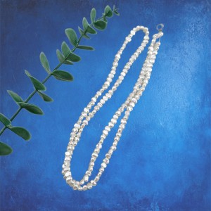 비즈팡 [BP-1-10]아크릴진주바로크 못난이댄싱진주A 6x4.5mm 화이트 (모조담수진주) ,10개