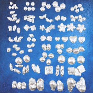 비즈팡 [BP-2-00]아크릴진주바로크 바둑알진주 천사날개 나비 눈꽃 가리비 조개 쭈글타원 칩스 38종 모음 (1개)