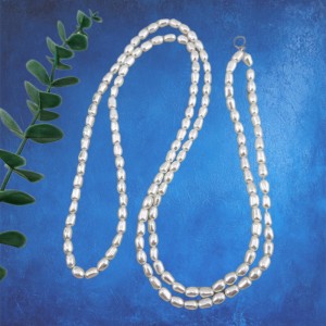 비즈팡 [BP-1-13]아크릴진주바로크 우주선진주 6.2mm 화이트 (모조담수진주) ,10개