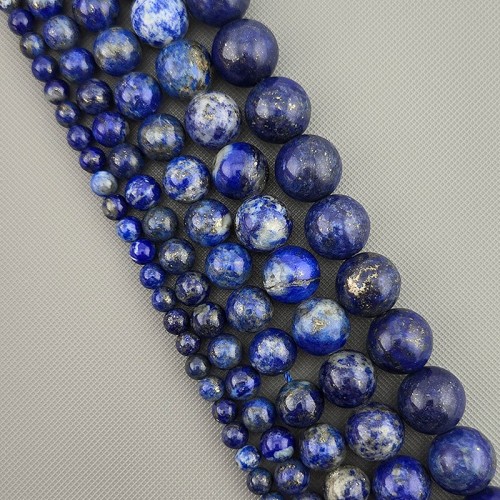 비즈팡 [J1-202-14]원석라운드 8mm 라피스라즐리 ,반줄