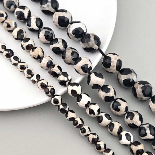 비즈팡 [J1-818-12]원석축구볼컷 12mm 천주마노컷 염주팔찌용 ,반줄