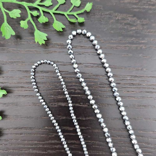 비즈팡 [J2-312-00P]원석축구볼컷 2mm 3mm 테라헤르츠 순도99.9% (건강팔찌용) ,반줄