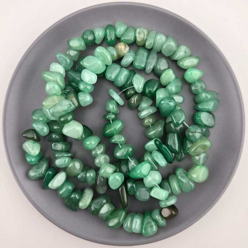 비즈팡 [J1-44-03]원석 칩스 특대 아벤추리 어벤추린 ,1줄(약80cm)