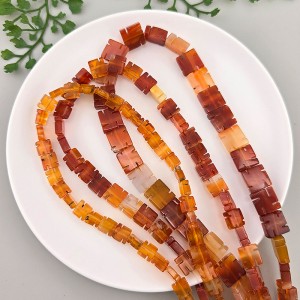 비즈팡 [J1-68-05]원석만자통과형 6mm 8mm 10mm 불교만자 (커넬리언) 염주팔찌만들기