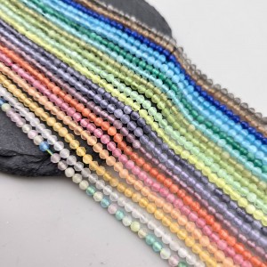 비즈팡 [CT-03-00]캣츠아이축구볼컷 3mm 세라믹 20color 모음 ,1줄(120개)