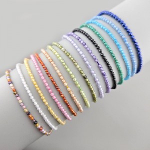 비즈팡 [J5-901-02]원석축구볼컷 2mm 큐빅지르코니아 15color ,반줄