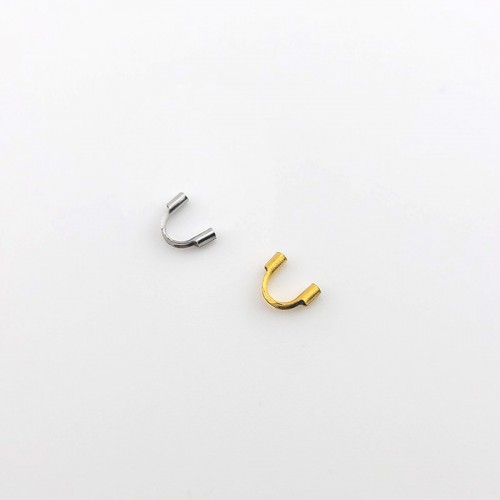 비즈팡 [S2-7-501]써지컬스틸 부자재 가디언 5x6mm 내경0.7mm (와이어전용 O링대용) ,1개