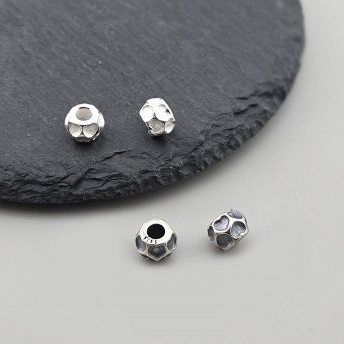 비즈팡 [SVP-06-46]순은펜던트 실버925 하트링론델 8mm (내경2.8mm) ,1개