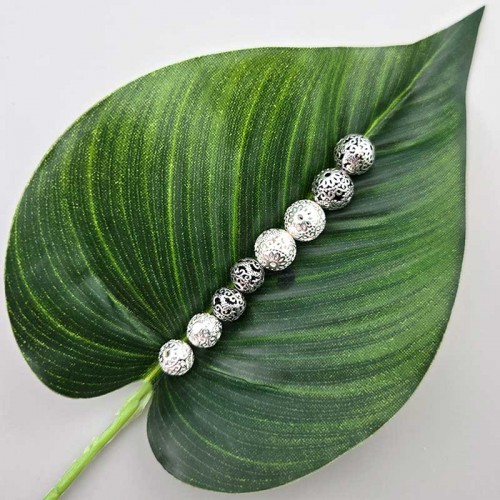 비즈팡 [SVP-06-29]순은펜던트 실버925 드레곤볼 용볼 8mm 10mm ,1개