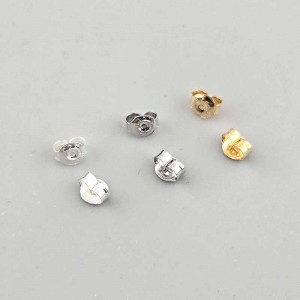 비즈팡 [SVE-1-99]순은귀걸이 실버925 나비뒷클러치 4.5mm (나비클러치) 