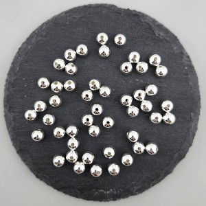 비즈팡 [SVP-90-07]순은볼 실버볼 6mm (내경1.4mm) 실버925 무도금 ,1개