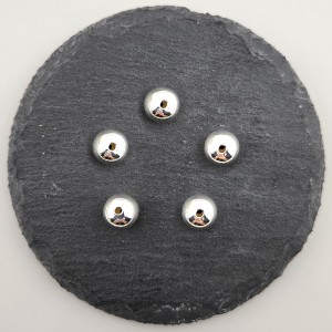 비즈팡 [SVP-90-09]순은볼 실버볼 10mm (내경1.8mm) 실버925 무도금 ,1개