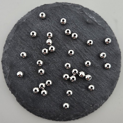 비즈팡 [SVP-90-25]순은볼 실버볼 5mm (내경1.2mm) 실버925 OR ,1개