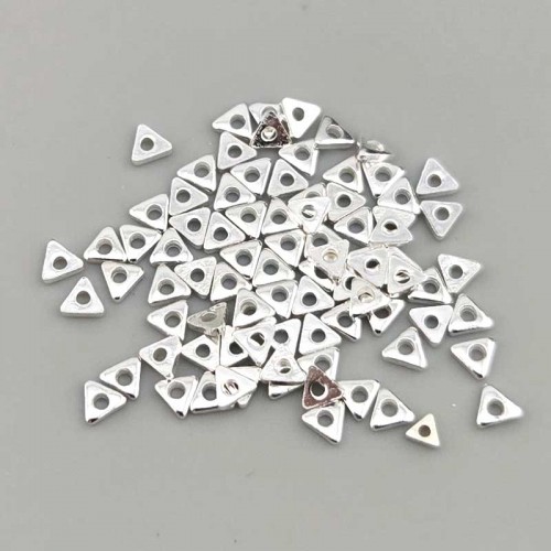 비즈팡 [SVP-91-23]순은펜던트 실버925 은볼 삼각론델 2.8mm (내경0.9mm) 실버볼 ,1개