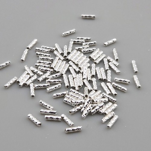 비즈팡 [SVP-92-03]실버파이프 실버925 일자컷팅파이프 1.5x5mm (내경0.8mm) ,1개