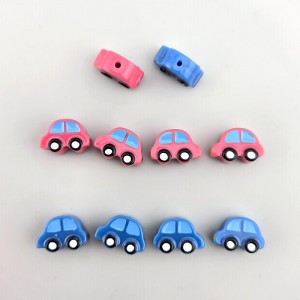 비즈팡 [PA-008-00]레진자동차 통과형 15x10mm (내경1.2mm) 세로홀 ,1개
