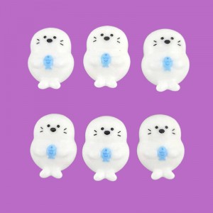 비즈팡 [KC-2-06]아크릴펜던트 해달부착형 17x22mm (키꾸파츠 키캡파츠) ,1개