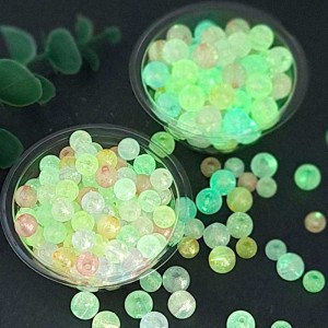 비즈팡 [RA-001]아크릴볼 야광볼 8mm 10mm 펄코팅 멀티야광볼 NEON ,(옵션)