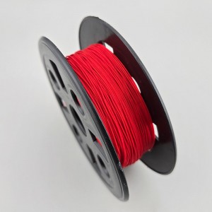 비즈팡 [Y1-02-14]폴리매듭실 0.5mm 밝은레드(BrightRed) ,1롤(150yd) 