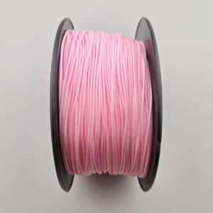 비즈팡 [Y1-03-06]폴리매듭실 1mm 연핑크(LightPink) ,1롤(150yd)