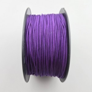 비즈팡 [Y1-03-19]폴리매듭실 1mm 적보라(Purple) ,1롤(150yd)