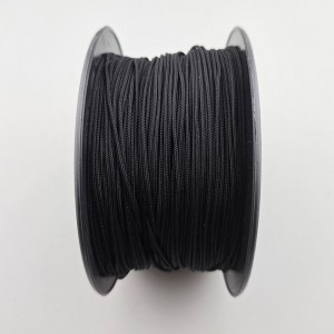 비즈팡 [Y1-03-47]폴리매듭실 1mm 블랙(Black) ,1롤(150yd)