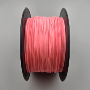 비즈팡 [Y1-03-48]폴리매듭실 1mm 형광핑크(NeonPink) ,1롤(150yd)