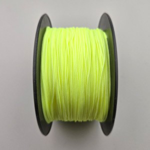 비즈팡 [Y1-03-50]폴리매듭실 1mm 형광그린(NeonGreen) ,1롤(150yd)