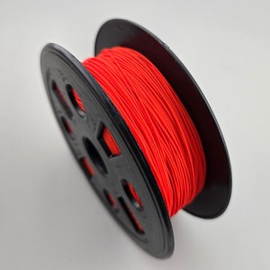 비즈팡 [Y1-11-08]나일론매듭실 0.7mm 고특 심지 밝은레드(BrightRed) ,1롤(150yd) 
