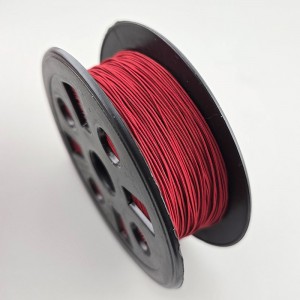 비즈팡 [Y1-11-10]나일론매듭실 0.7mm 고특 심지 와인색(Wine) ,1롤(150yd) 