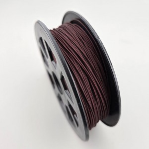 비즈팡 [Y1-11-22]나일론매듭실 0.7mm 고특 심지 알밤색(Chestnut) ,1롤(150yd) 