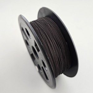 비즈팡 [Y1-11-23]나일론매듭실 0.7mm 고특 심지 진밤색(DarkBrown) ,1롤(150yd) 