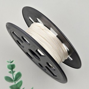 비즈팡 [Y1-24-01]인견매듭실 1mm 아이보리(Ivory) 전통매듭끈 꼰세사끈 묵주 염주팔찌용