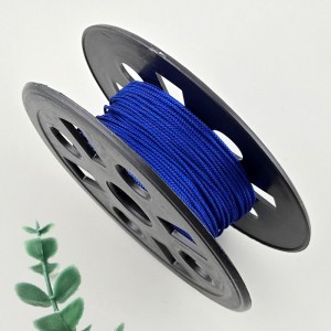 비즈팡 [Y1-24-18]인견매듭실 1mm 사파이어(Sapphire) 전통매듭끈 꼰세사끈 묵주 염주팔찌용