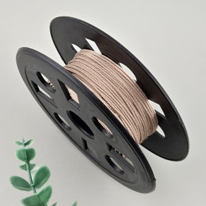 비즈팡 [Y1-24-20]인견매듭실 1mm 베이지(Beige) 전통매듭끈 꼰세사끈 묵주 염주팔찌용