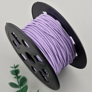 비즈팡 [Y1-25-10]인견매듭실 1.6mm 바이올렛/연보라(Violet) 전통매듭끈 꼰소사끈 묵주 염주팔찌용