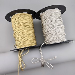 비즈팡 [Y1-04-90]메탈릭사 폴리매듭실 2mm 금사실 은사실 금실 은실 금사 은사 모음 ,1롤(100yd)