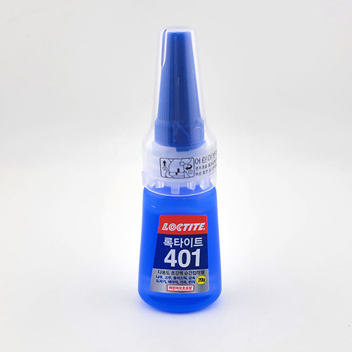 비즈팡 [TS-7-01]순간접착제 록타이트 액상타입 401본드 20g ,1개