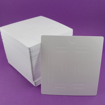 비즈팡 [Z-27-05]슈비츠 포장지 105x110mm 화이트유광 10핀 헤어핀용 ,1팩(200개)
