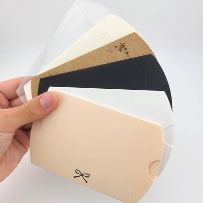 비즈팡 [Z-30-10]선물포장 반달상자 소 10x7.5cm 6종 모음,1개