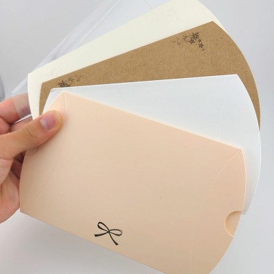 비즈팡 [Z-30-20]선물포장 반달상자 중 14x10cm 5종 모음,1개