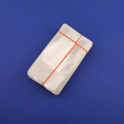 비즈팡 [Z-110-02]투명 비닐포장지 OPP접착 5x6+4cm ,1묶음(약200장)