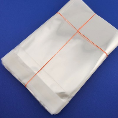 비즈팡 [Z-110-09]투명 비닐포장지 OPP접착 12x15+4cm ,1묶음(약200장)