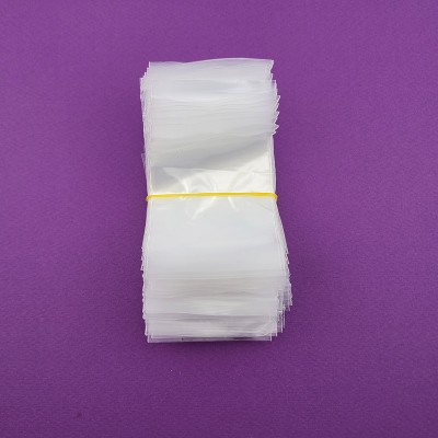 비즈팡 [Z-100-01]지퍼포리백 1번 5.5x8cm 투명 ,1묶음(약100장)
