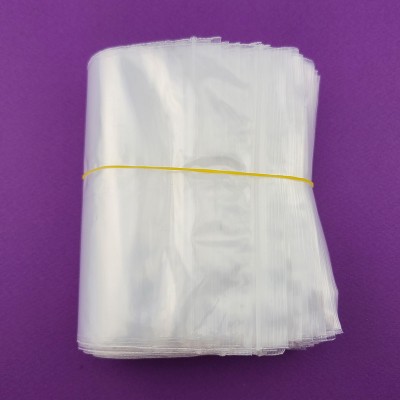 비즈팡 [Z-100-06]지퍼포리백 5번 12x17cm 투명 ,1묶음(약100장)