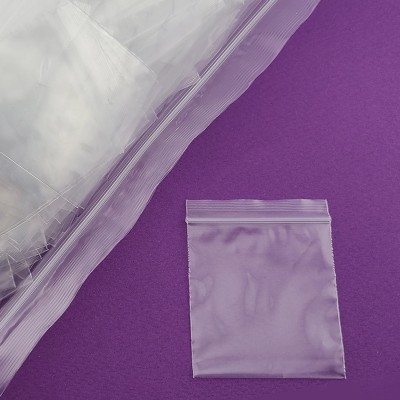 비즈팡 [Z-100-13]미니지퍼포리백 0번 5x6cm 투명 ,1팩(약1,000장)