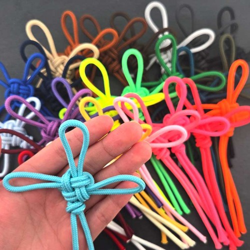 비즈팡 [DIY키링] 전통매듭 로프줄3mm동심결매듭만들기 #로프줄 3mm (90cm핊요) #전통매듭만들기