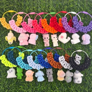 비즈팡 [DIY키링] 전통매듭 후로킹 평매듭 컬러와이어키링 #후로킹키링 #후로킹펜던트 #평매듭 컬러와이어키링(80cm 필요) #전통매듭만들기