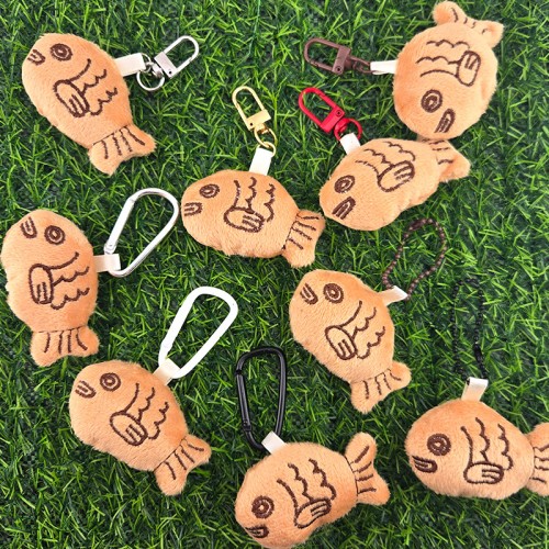 비즈팡 [DIY키링] 추운날 생각나는 붕어빵키링 #봉제인형키링 #붕어빵고리형 #겨울키링